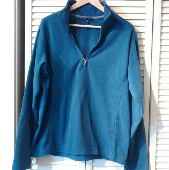 lands end fleece half zip